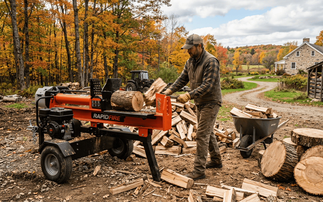 DR RapidFire Log Splitters Explained: What Forestry Crews Should Know